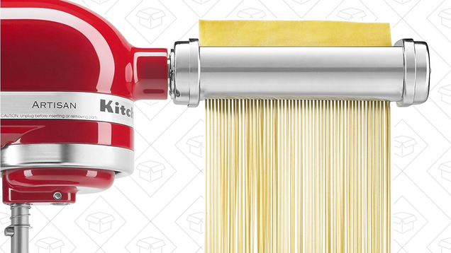KitchenAid 3-Piece Pasta Roller & Cutter Set | $110 | Amazon